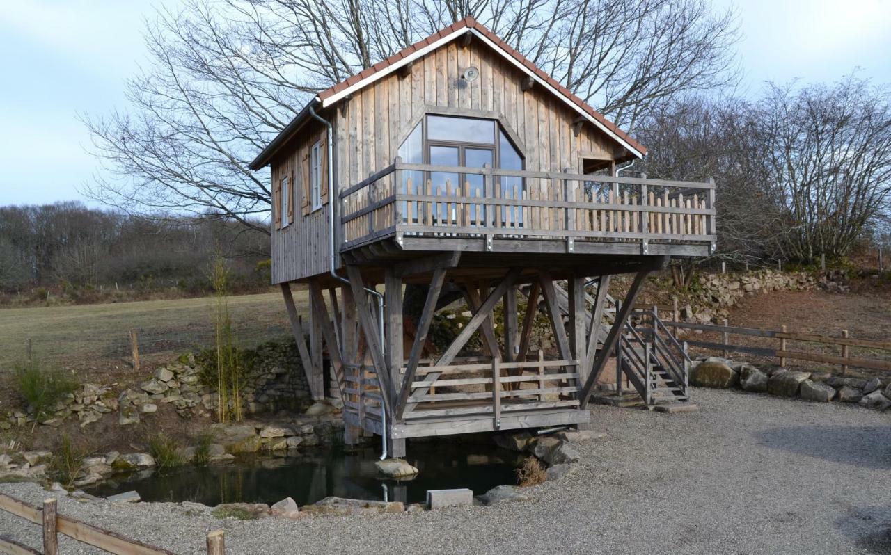 Les Cabanes Des Fontaines Saint-Sernin-du-Bois Εξωτερικό φωτογραφία